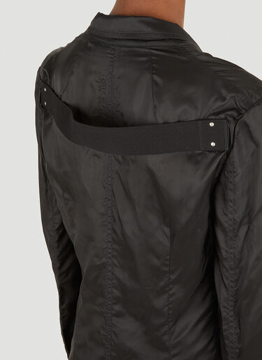 Rick Owens Lido 织带束带西装外套 黑色 ric0247001