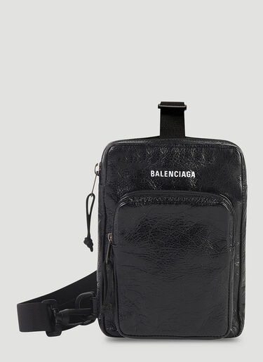 Balenciaga 익스플로러 크로스바디 백 블랙 bal0151060