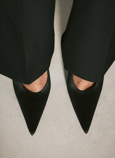 Saint Laurent L'Entracte 露跟高跟鞋 黑色 sla0257034