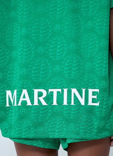 ロゴモチーフ ポロシャツ Nike x Martine Rose ロゴモチーフ ポロシャツ グリーン nik0362104