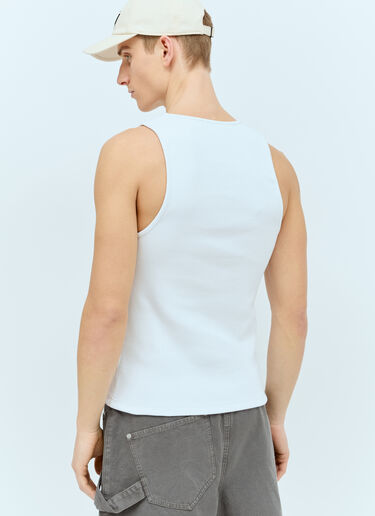 JW Anderson Anchor Embroidery Tank Top White jwa0156004