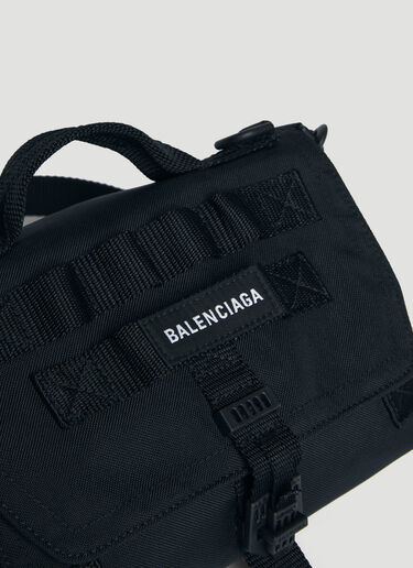 Balenciaga Army Small Crossbody Bag Black bal0144033