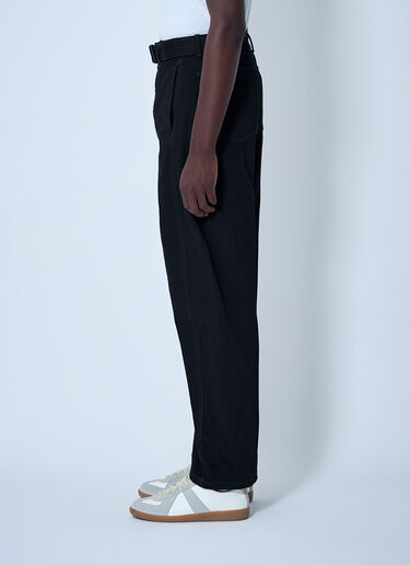 Lemaire Belted Twisted Pants Black lem0160010