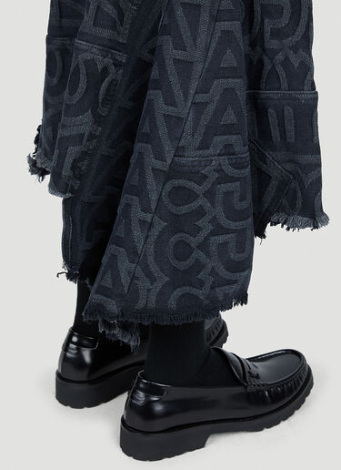 Marc Jacobs Monogram Denim Skirt Black mcj0251006