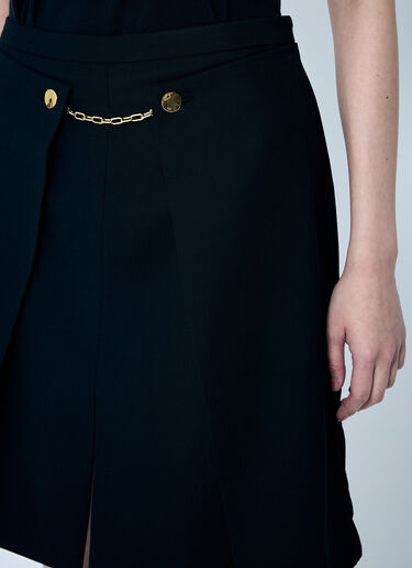 GANNI Light Twill Suiting Skirt Black gan0259033