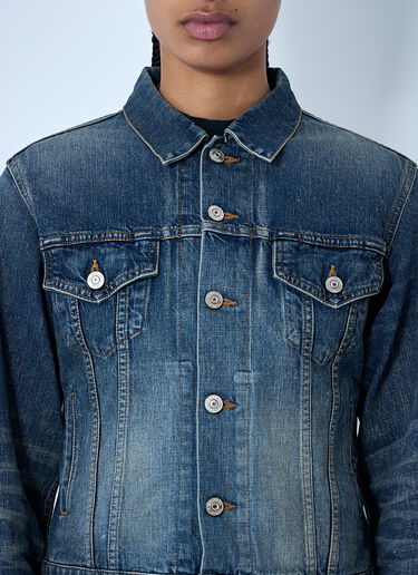 Balenciaga Denim Jacket Blue bal0259062