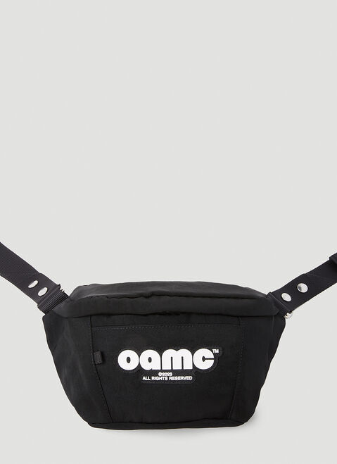OAMC Logo Belt Bag Black oam0154011