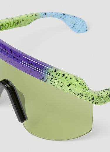Gucci Mask Sunglasses Green guc0252118