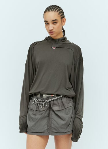 Diesel B-Charm Chain Belt Silver dsl0257037