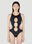 Versace Medusa Biggie Cut Out Swimsuit Black vrs0251027