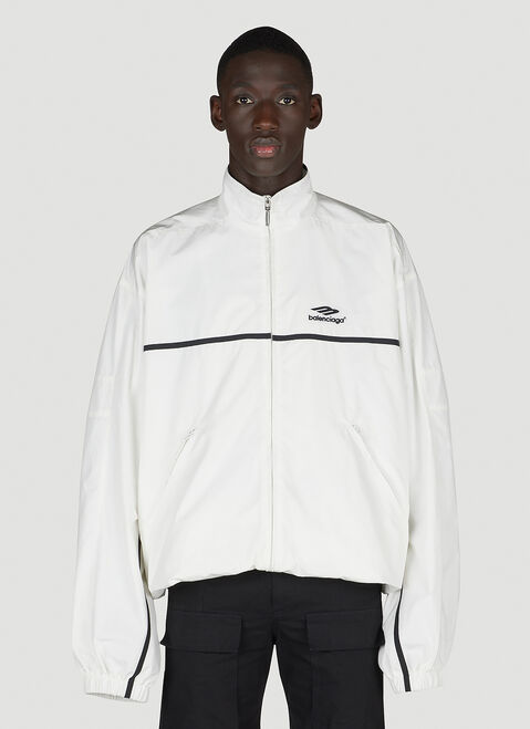Balenciaga 로고 모티프 트랙 재킷 블랙 bal0149044