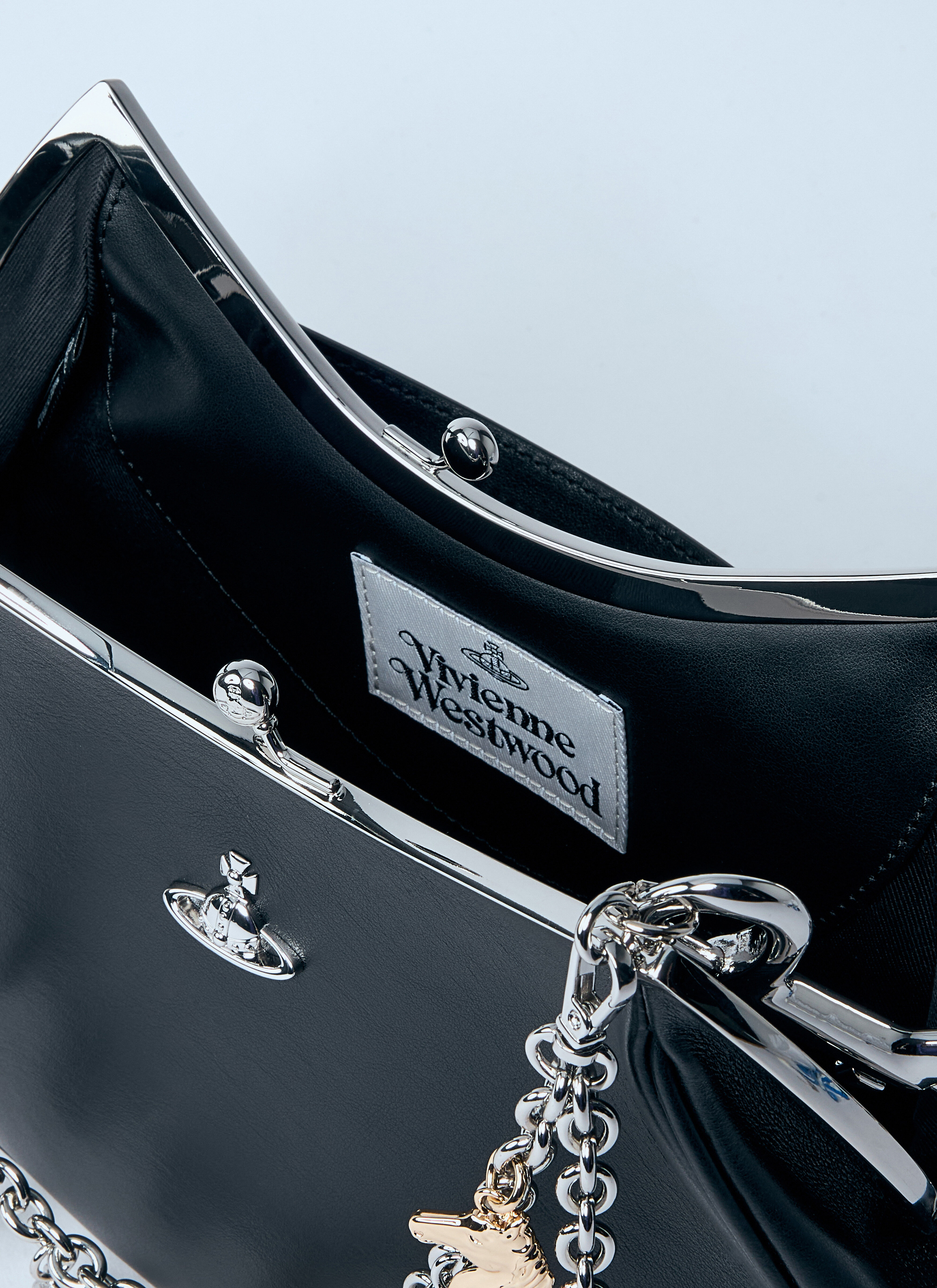 レビューの多い高評価商品特集！ Vivienne LN-CC® | Black in Handbag Frame Charm Women's' Westwood バッグ