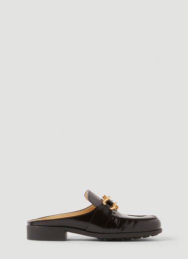 Monsieur Open Back Loafers Bottega Veneta Monsieur Open Back Loafers Black bov0251084