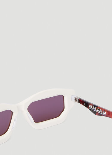 Kuboraum Q6 Sunglasses White kub0354012