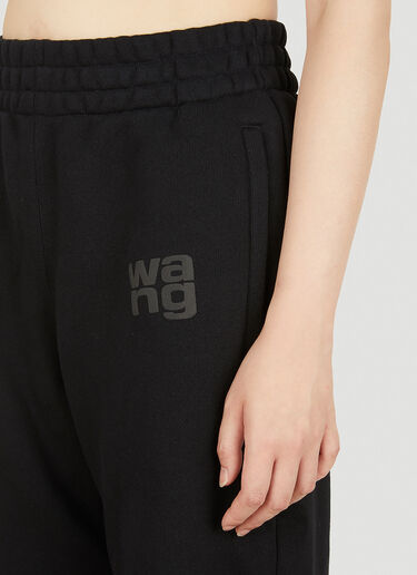 Alexander Wang Logo Track Pants Black awg0249016