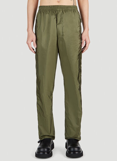 Prada Re-Nylon Side Zip Pants Green pra0152037