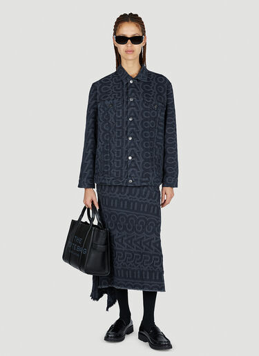 Marc Jacobs Monogram Denim Skirt Black mcj0251006