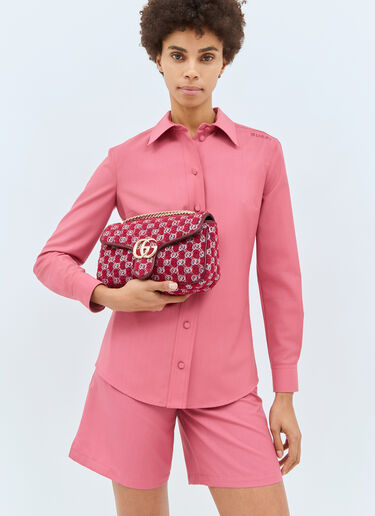 Gucci GG Marmont Small Shoulder Bag Red guc0257148