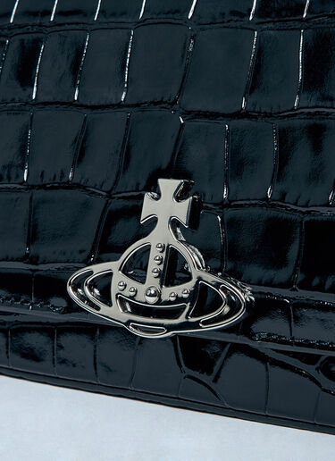 Vivienne Westwood Hazel Medium Handbag Black vvw0259007