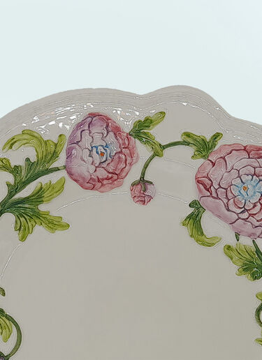 Les-Ottomans Set Of Two Ortensie Presentation Plates Multicolour wps0691377