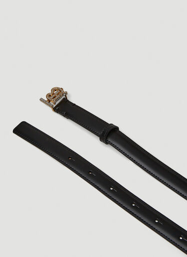 TB Monogram Belt Burberry TB Monogram Belt Black bur0251073