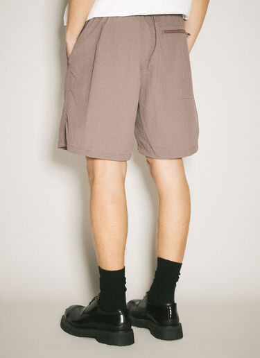Undercover Crease-Effect Shorts Brown und0156003