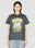 GANNI Relaxed Cat T-Shirt Brown gan0253094