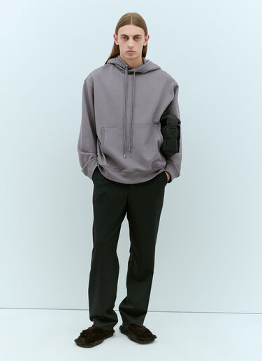 Dries Van Noten Hooded Sweatshirt Purple dvn0156023