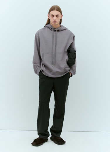 Dries Van Noten フード付きスウェットシャツ パープル dvn0156023