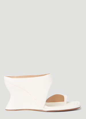 Sportmax Caracas Sandals Cream spx0252016