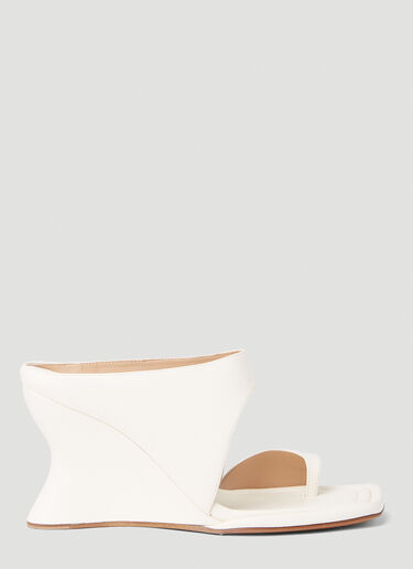 Sportmax Caracas Sandals Cream spx0252016