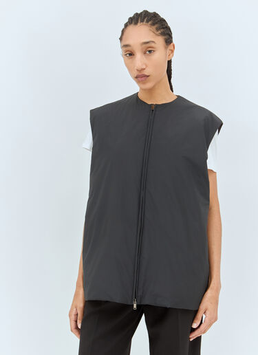 The Row Andi Vest Black row0358001
