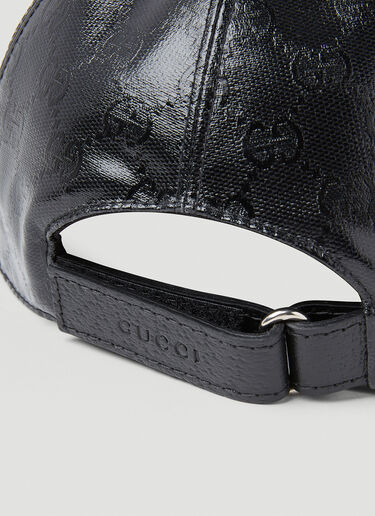 GG 压花棒球帽 Gucci GG 压花棒球帽 黑色 guc0154050