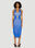 Dion Lee Lock Slit Dress Grey dle0349006