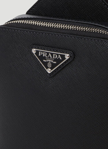 Prada Saffiano Crossbody Bag Black pra0153023