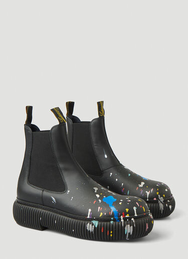 Lanvin x Gallery Dept. Arpege Ankle Boots Black lag0148013