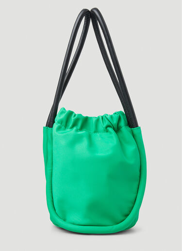 GANNI Knot Mini Handbag Green gan0251065