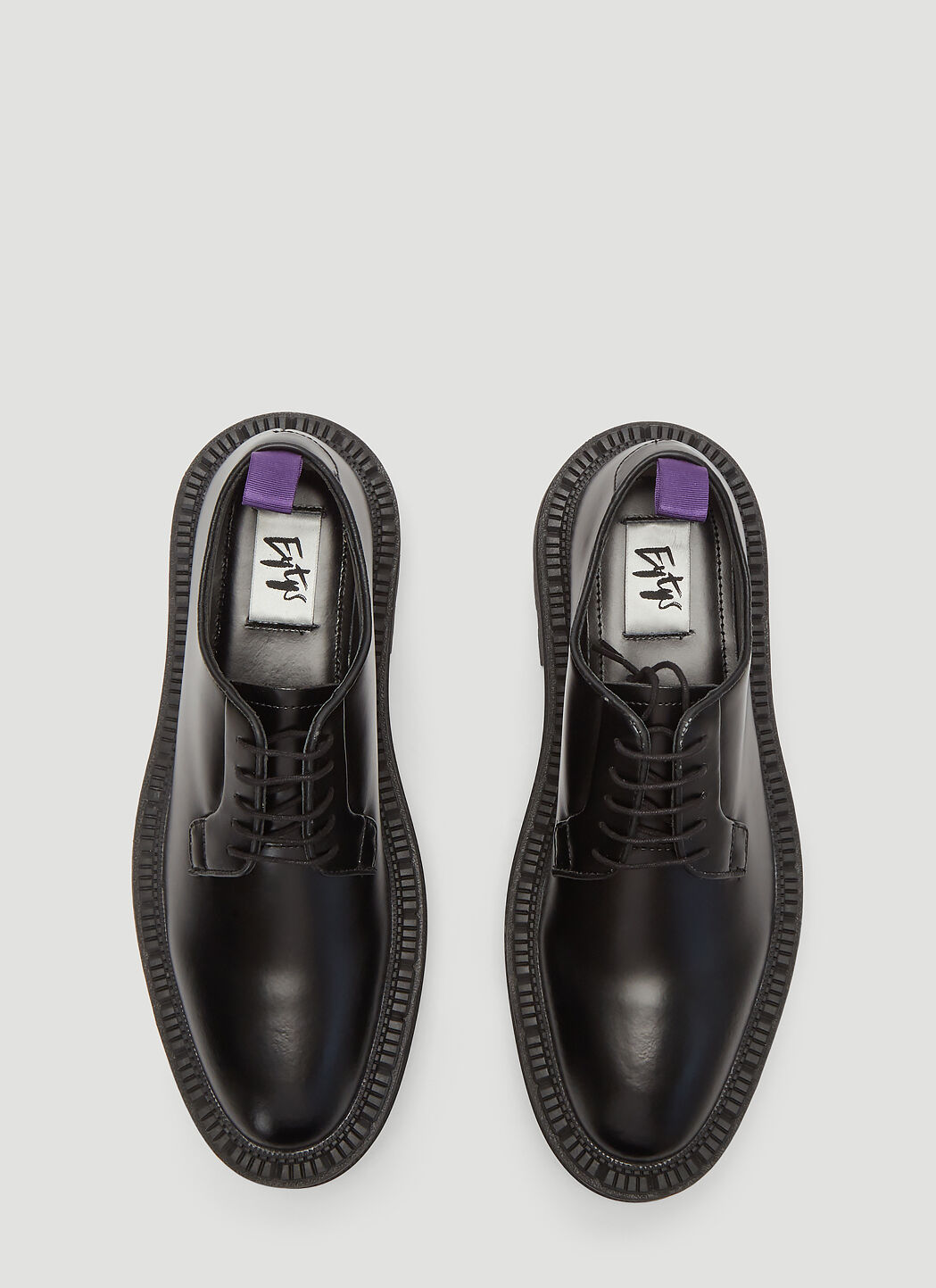 Eytys メンズ Alexis Leather Lace-Up Shoes の Black | LN-CC®