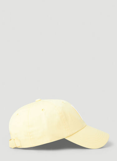 Y-3 Square Label Baseball Cap Yellow yyy0147031