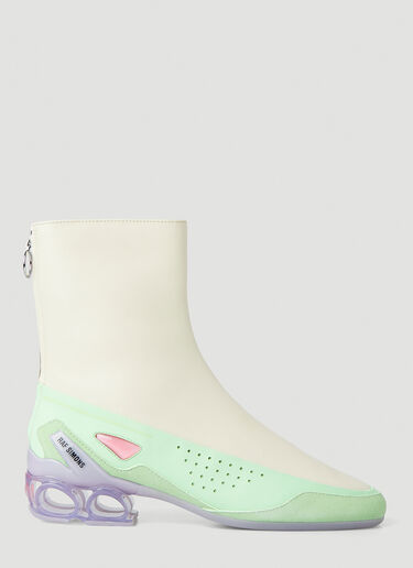 Raf Simons (RUNNER) Cycloid High Boots Cream raf0147033