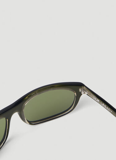 Our Legacy Shelter Sunglasses Green our0352019