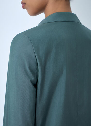 Double-Breasted Blazer Max Mara Double-Breasted Blazer Green max0264003