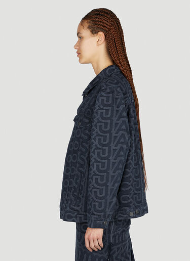 Marc Jacobs Monogram Denim Jacket Black mcj0251005