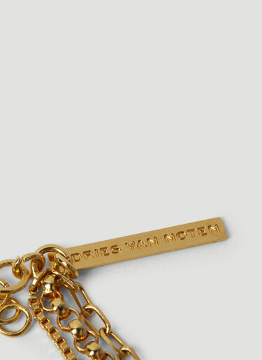 Dries Van Noten Multilayer Necklace Gold dvn0156047