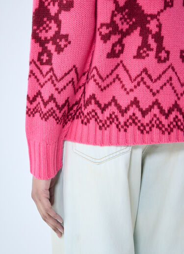 Acne Studios 提花针织衫  粉色 acn0260003