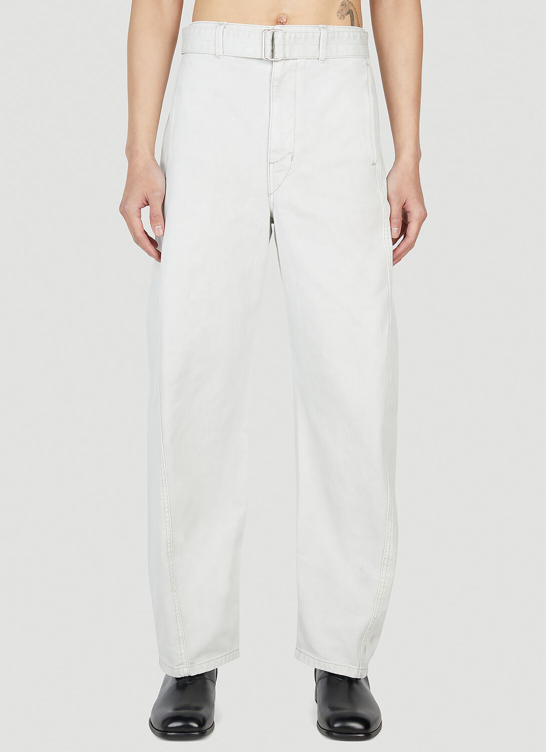 Lemaire Denim Twisted Pants