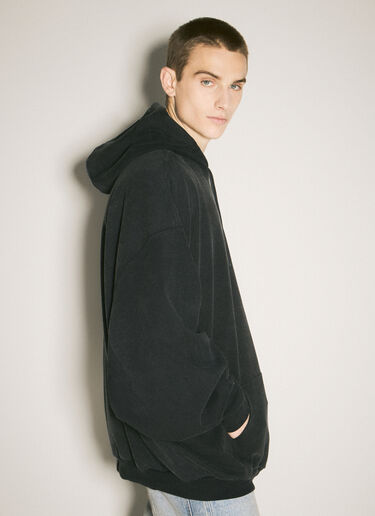Split Cut-Up Hooded Sweatshirt Vetements Split Cut-Up Hooded Sweatshirt Black vet0158007