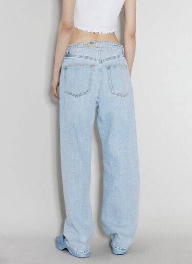 灯笼束腰牛仔裤  Alexander Wang 灯笼束腰牛仔裤  蓝色 awg0255040