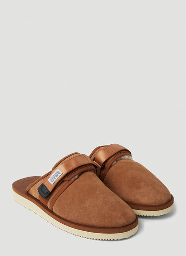 Suicoke Zavo Slippers Brown sui0350007