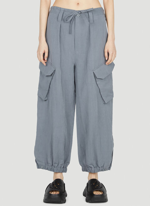 Y-3 크링클 팬츠 블랙 yyy0352046